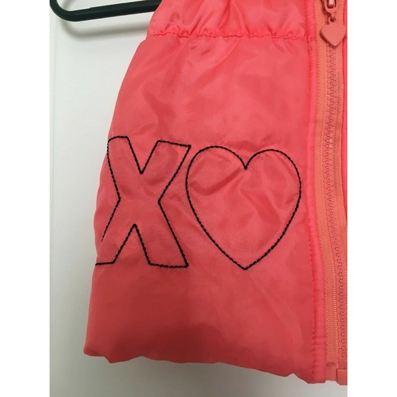 XOXO Toddler Girls Full Zip Vest Jacket Size 3T  Pinkish - Picture 2 of 7